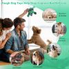 Heavy Duty Nylon Dog Bone Chew Toys - Real Bacon Flavor, Long-Lasting for Aggressive Chewers & Large Breeds